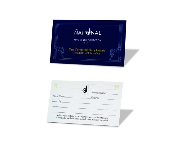 The National - Voucher Card
